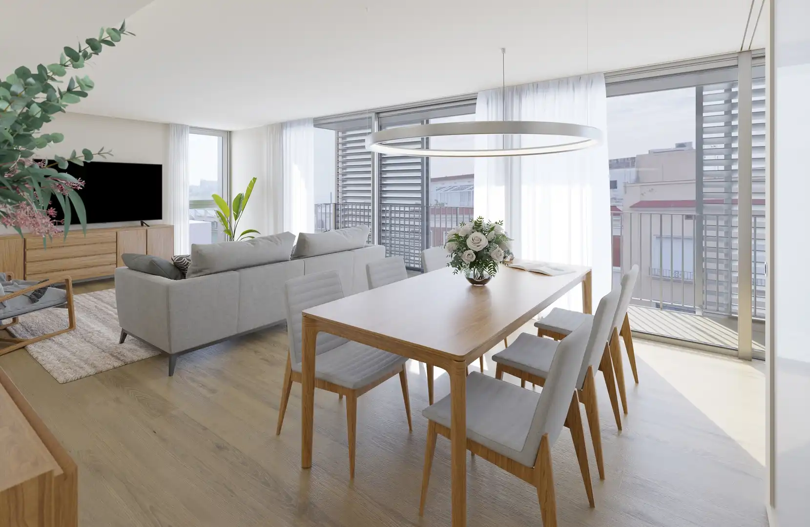 Dining room of Attic for sale in Llevant