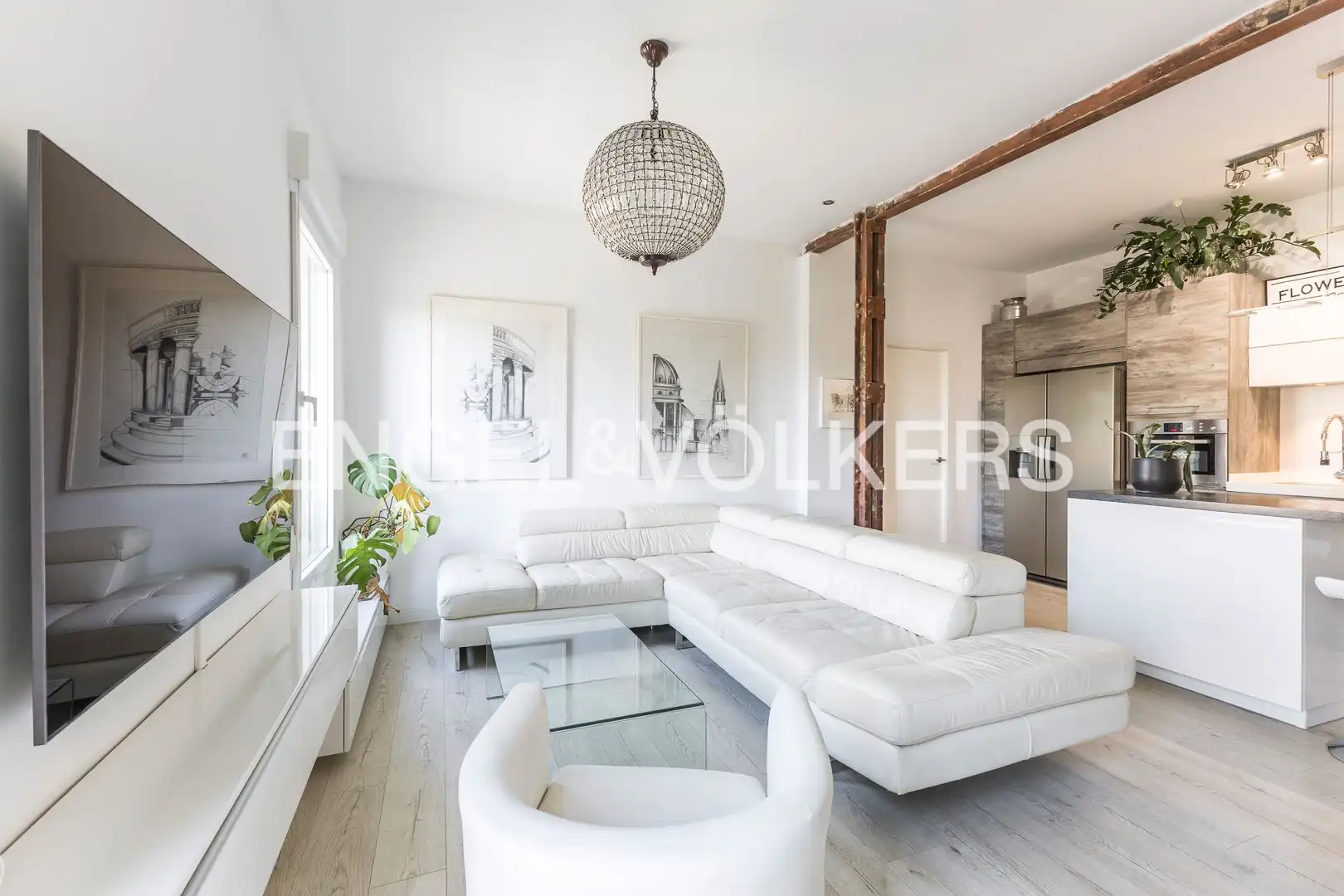 Sala de estar de Piso en venta en Madrid con Aire acondicionado y Calefacción