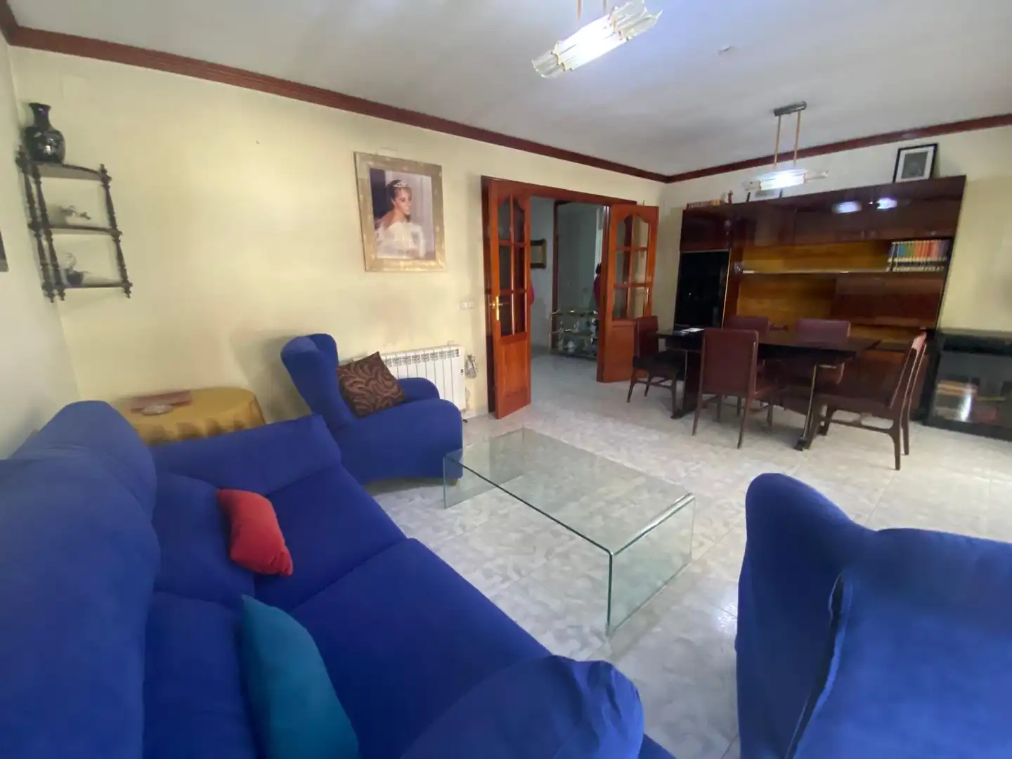 Living room of Flat for sale in Gandia  with Air Conditioner, Heating and Furnished