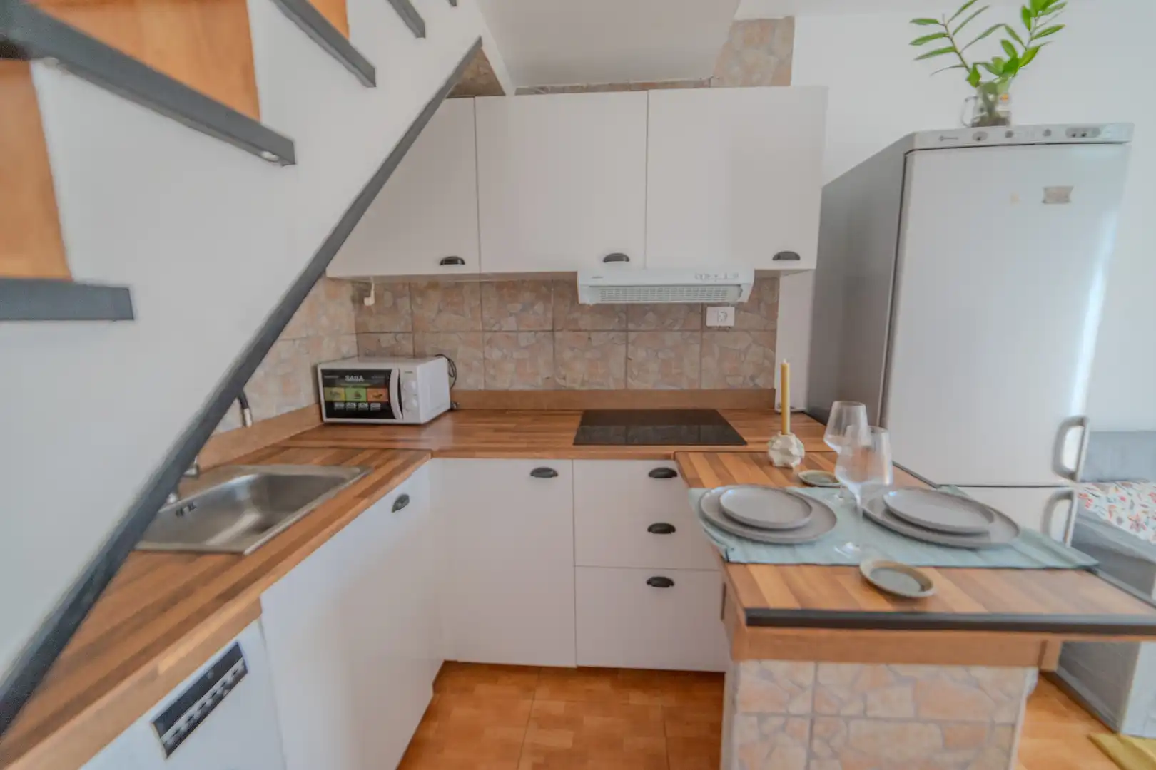 Cuina de Casa o xalet en venda en San Bartolomé de Tirajana amb Jardí privat, Terrassa i Piscina