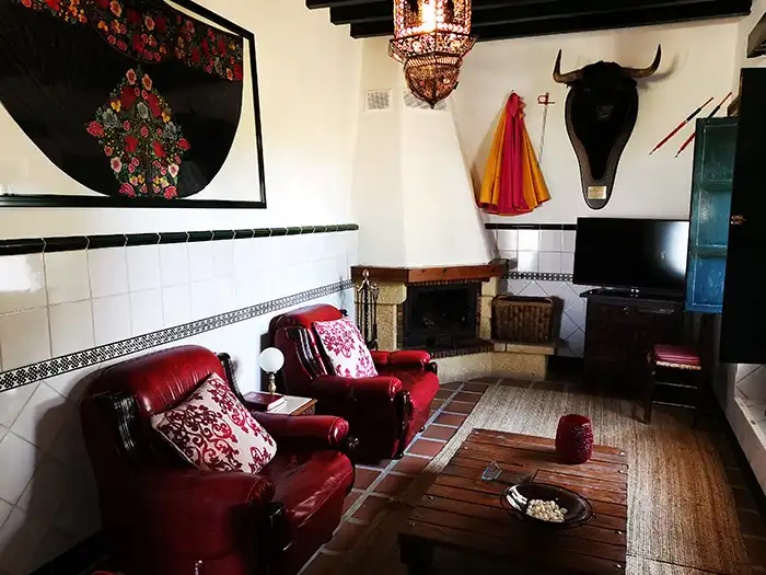 Living room of Country homes for sale in Alcalá de Guadaira  with Air Conditioner, Heating and Private garden