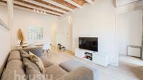 Sala d'estar de Pis en venda en  Barcelona Capital amb Aire condicionat, Calefacció i Parquet