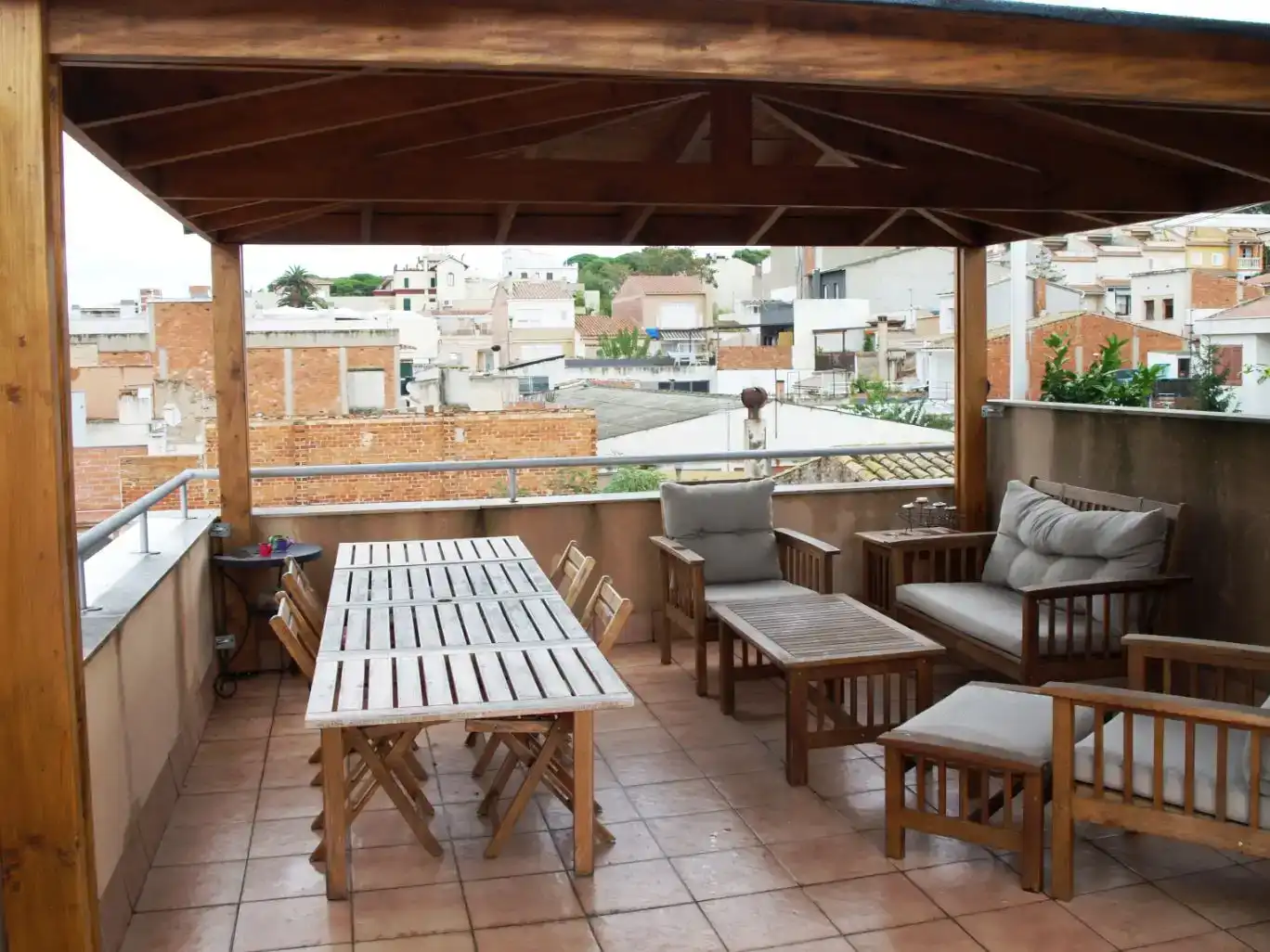 Terrasse von Wohnung zur Miete in Sant Feliu de Guíxols mit Abstellraum und Balkon