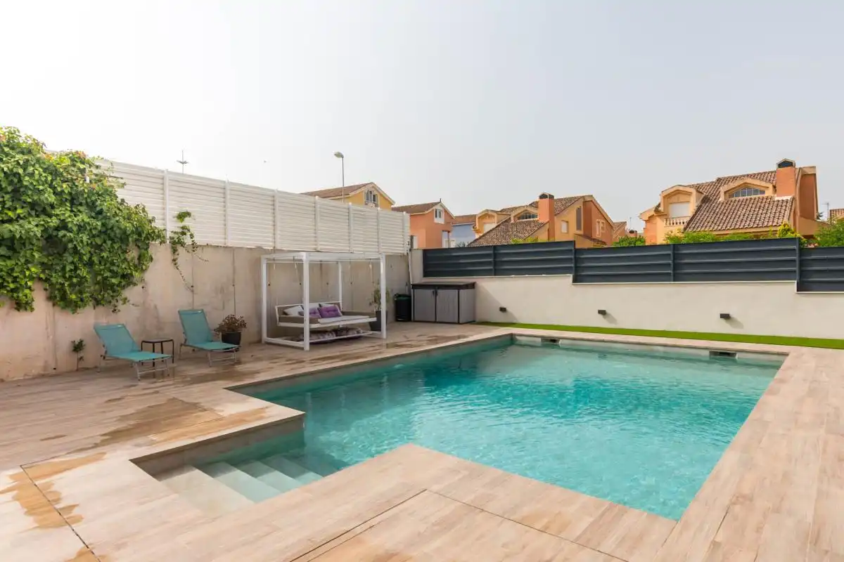 Piscina de Casa o xalet en venda en Molina de Segura amb Aire condicionat, Calefacció i Jardí privat