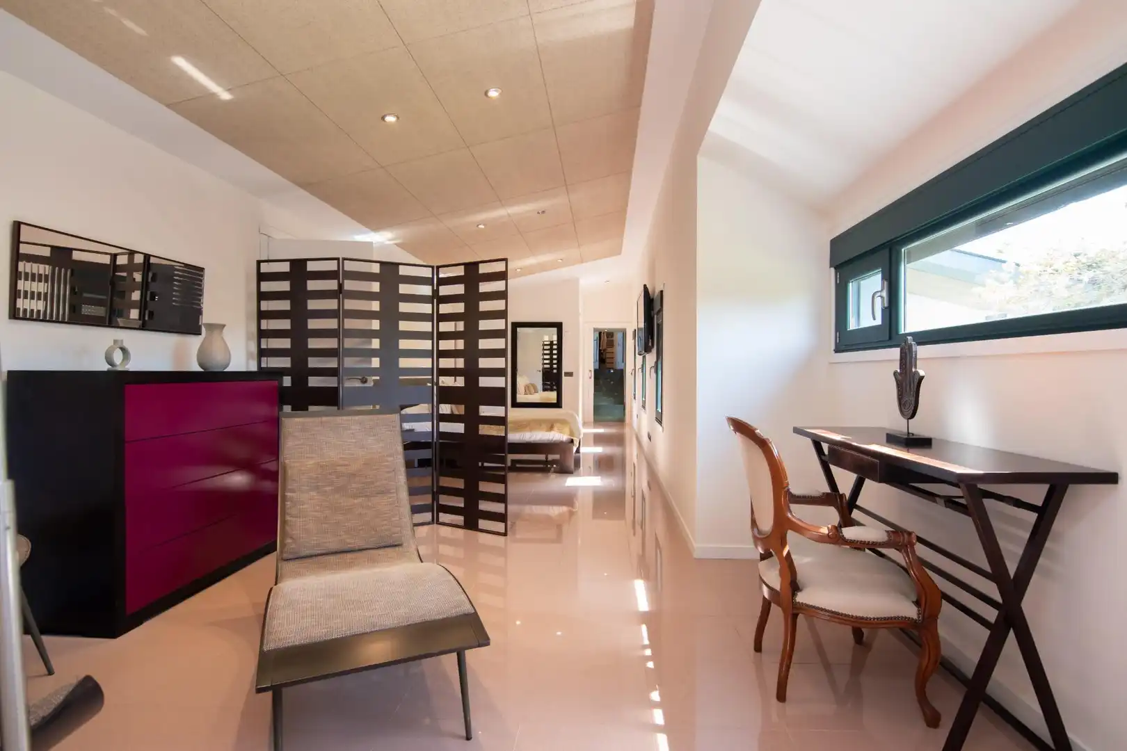 Sala de estar de Casa o chalet en venta en Bergondo con Calefacción, Jardín privado y Trastero