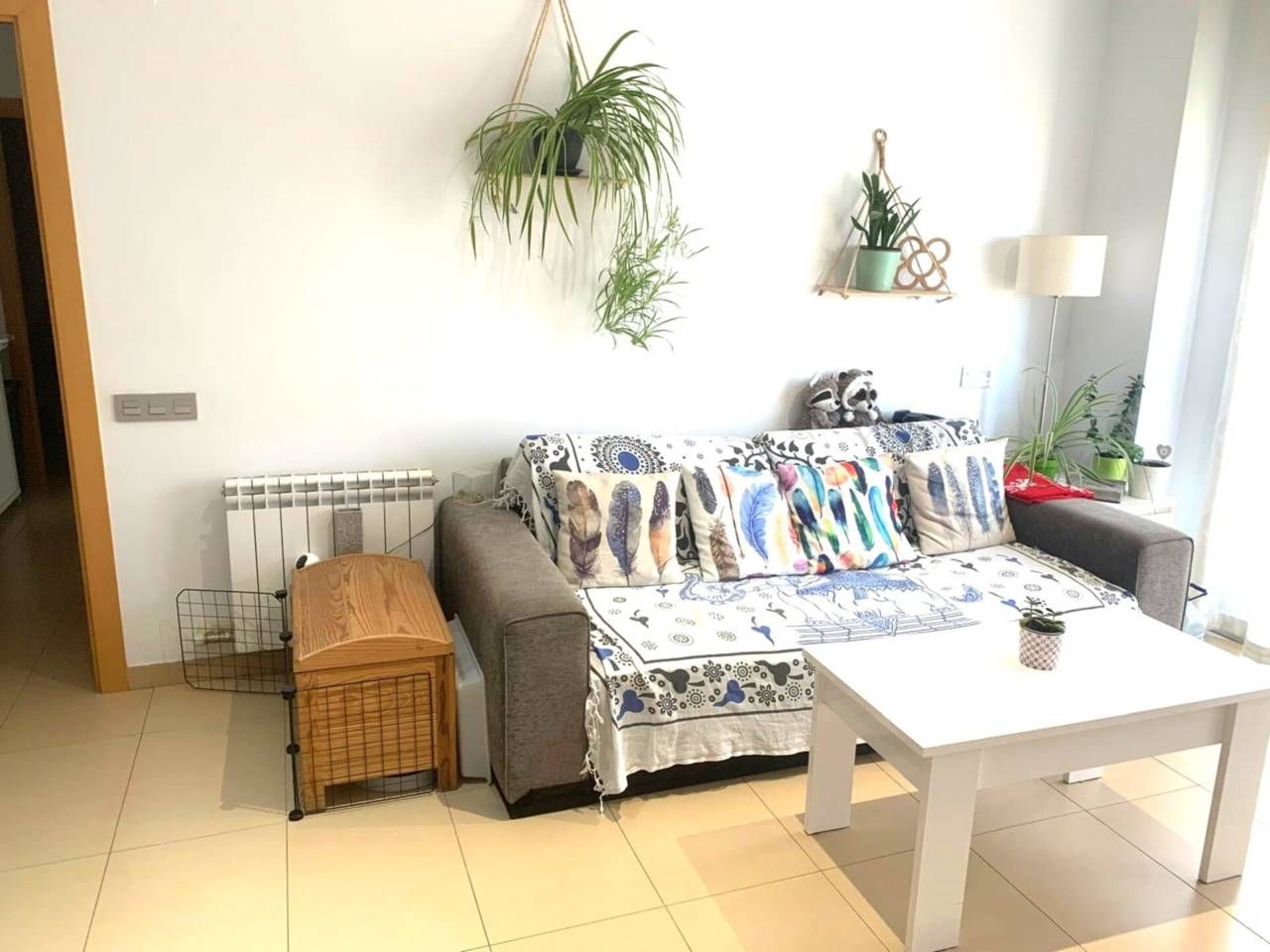 Sala d'estar de Pis en venda en Terrassa amb Calefacció i Balcó