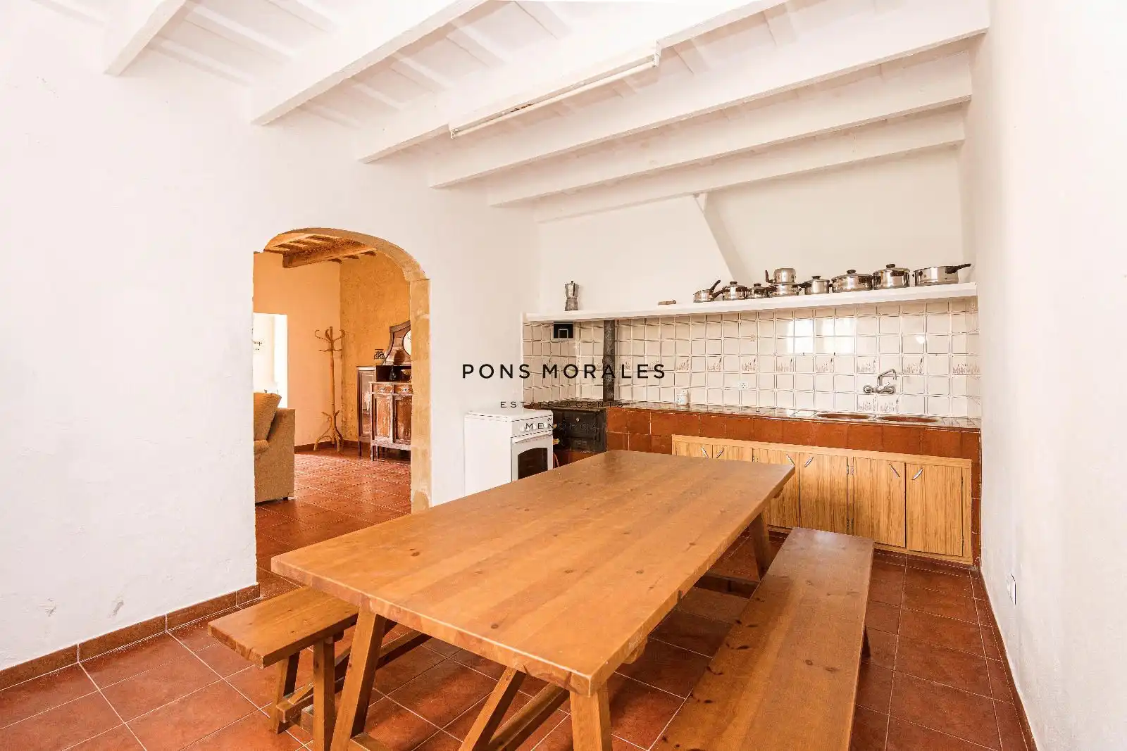 Cocina de Finca rústica en venta en Alaior con Terraza y Balcón