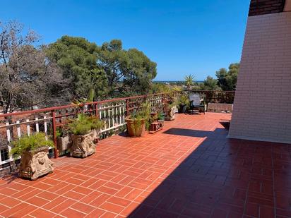 Terrasse von Dachboden zum verkauf in Castelldefels mit Terrasse