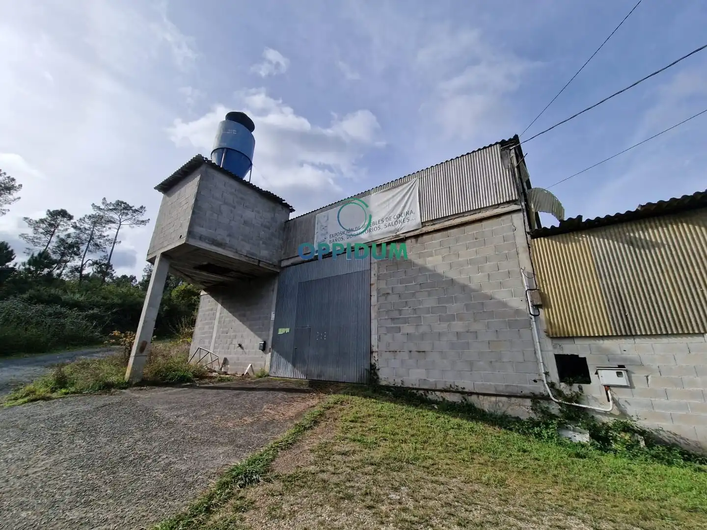 Exterior view of Industrial buildings for sale in Touro