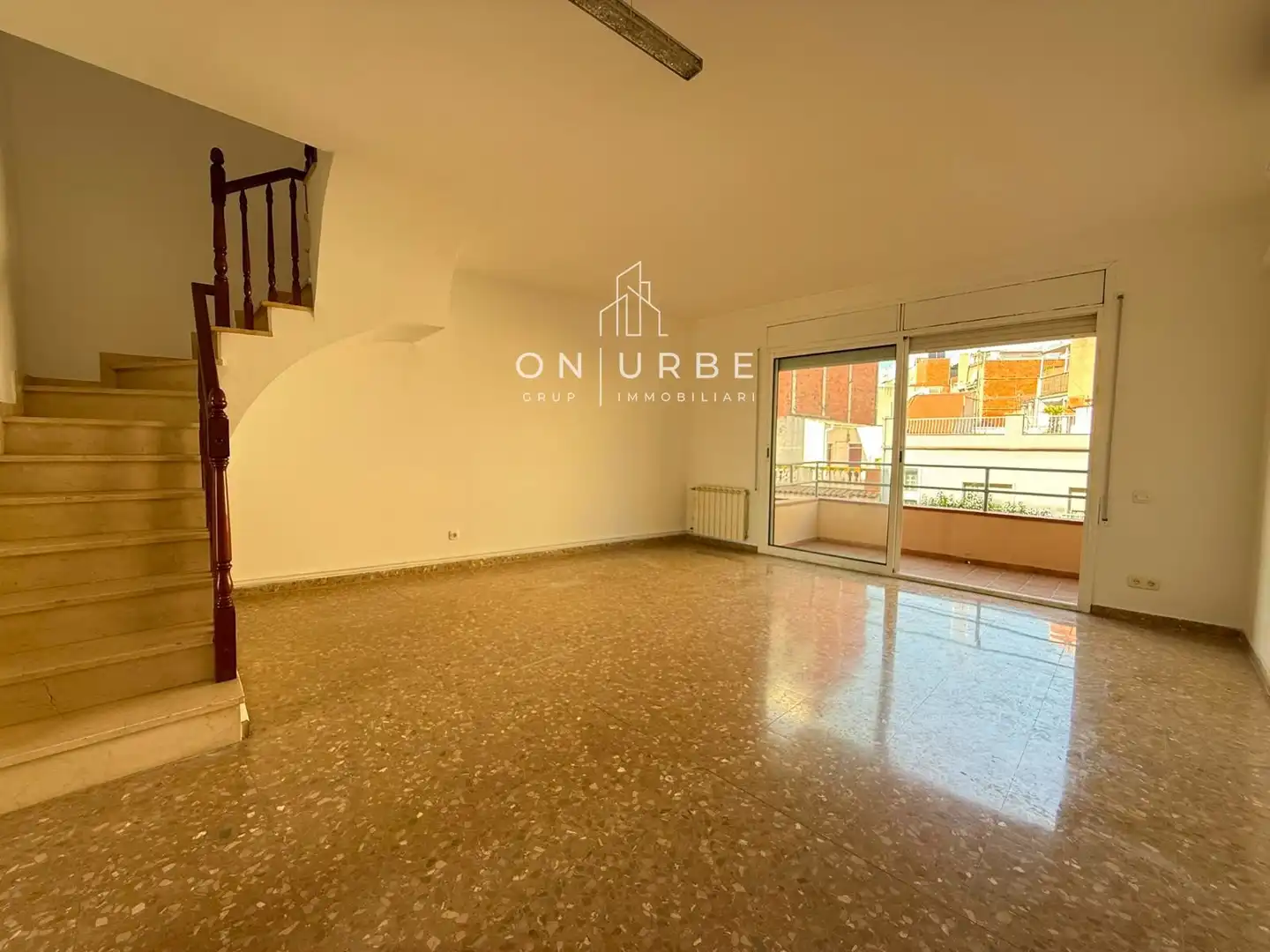 Wohnzimmer von Maisonette zum Verkauf in Badalona mit Klimaanlage, Heizung und Terrasse