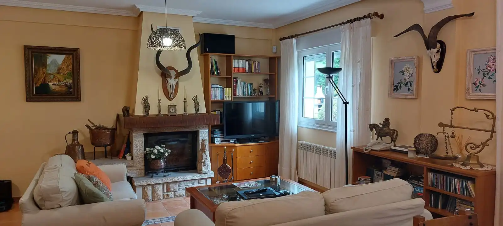 Sala de estar de Casa o chalet en venta en Gamiz-Fika con Calefacción, Jardín privado y Terraza