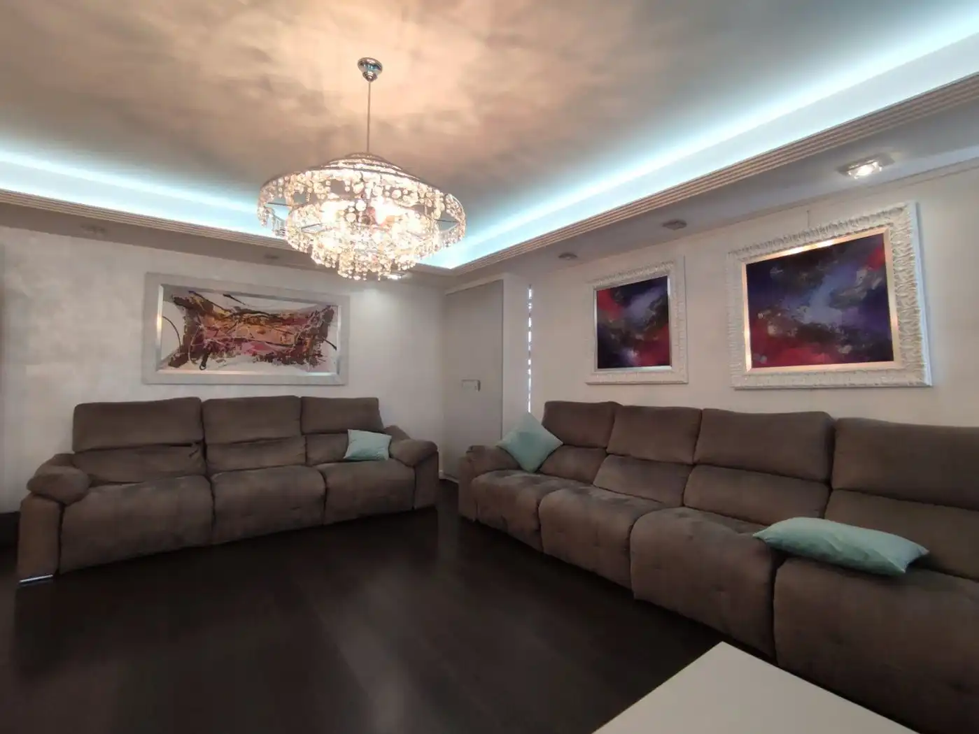 Living room of Houses for sale in Castelldefels  with Air Conditioner, Heating and Private garden