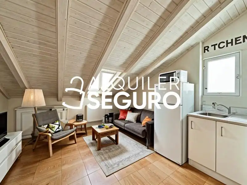 Living room of Study for rent in Madrid  with Air Conditioner, Heating and Furnished