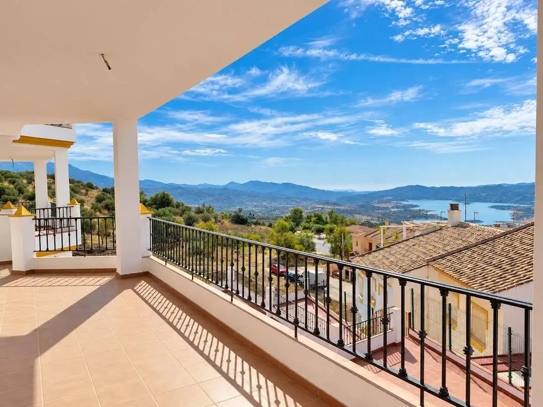 Terrace of Flat for sale in Periana, Málaga