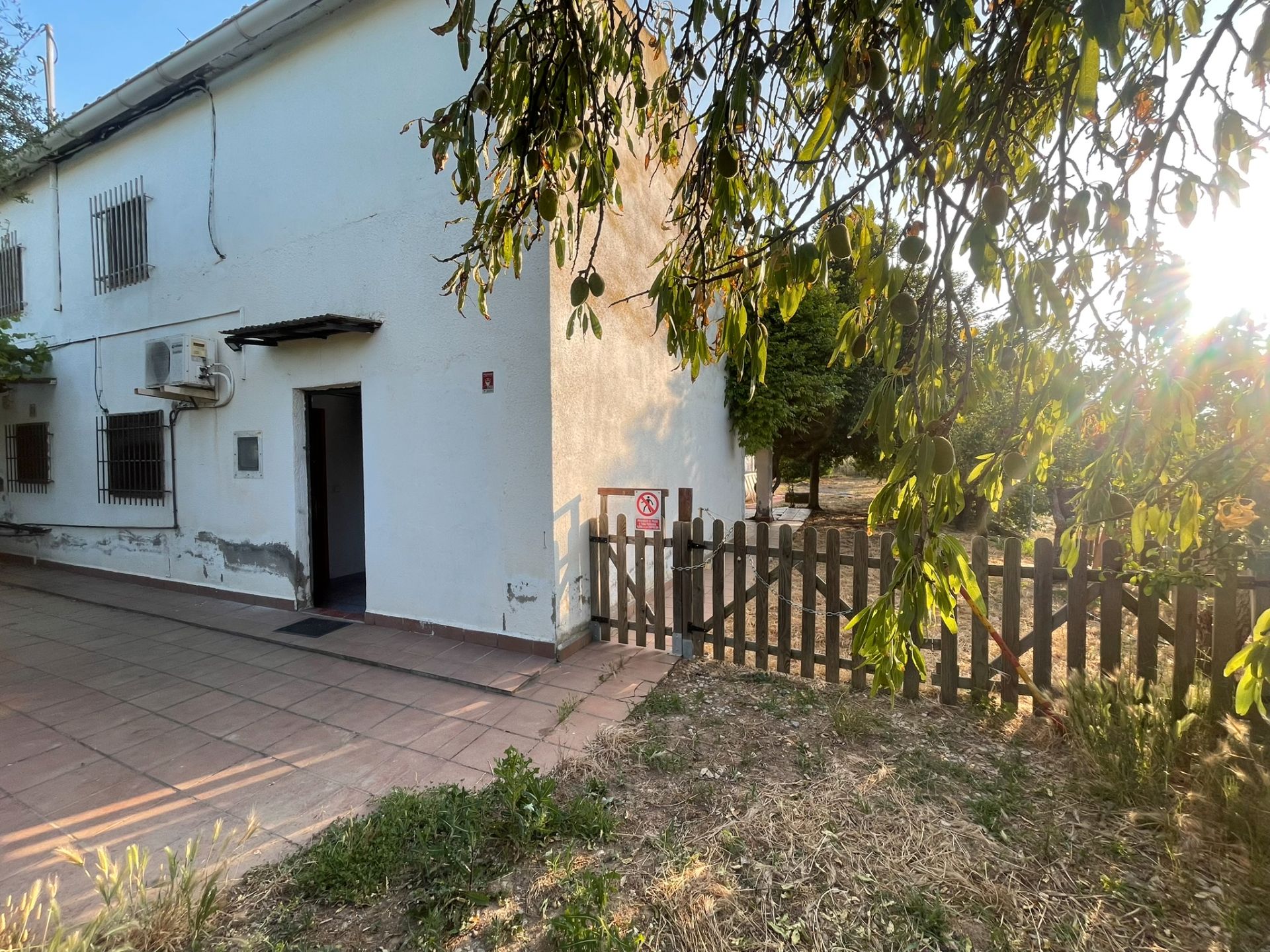Vista exterior de Finca rústica en venda en Les Borges Blanques amb Aire condicionat, Calefacció i Jardí privat