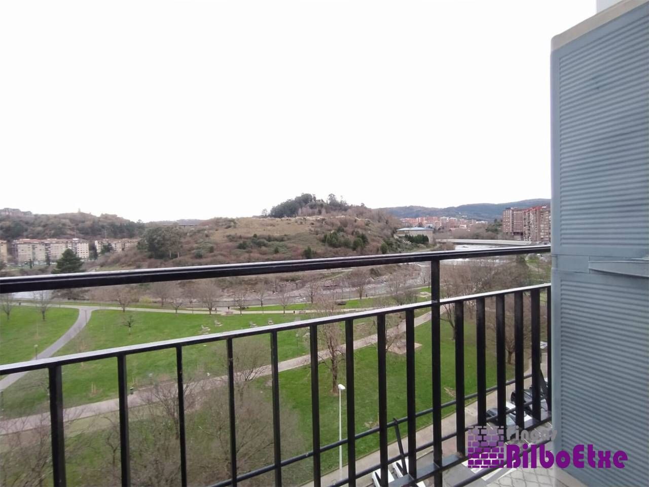 Balcony of Flat for sale in Bilbao   with Heating, Terrace and Furnished