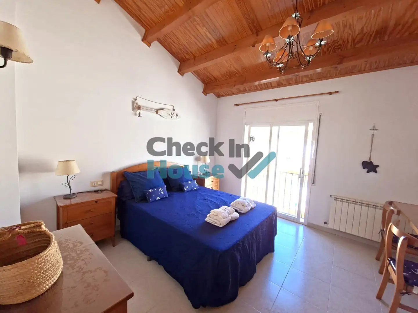 Bedroom of Detached homes for rent in Sant Feliu de Guíxols  with Heating, Private garden and Furnished