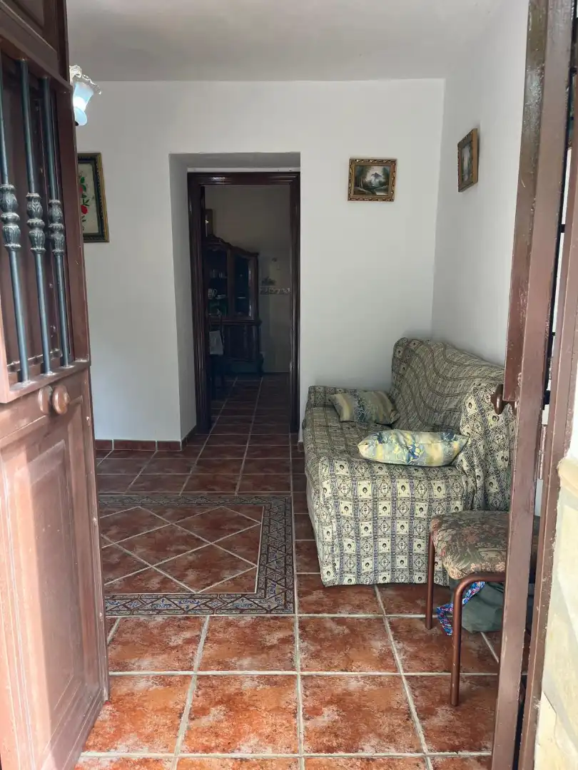 Sala de estar de Finca rústica de alquiler en Comares con Amueblado