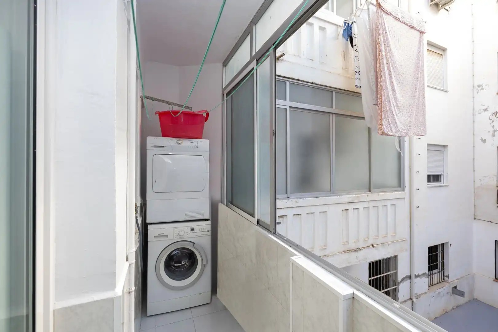 Balcony of Flat for sale in Granada  with Air Conditioner and Heating