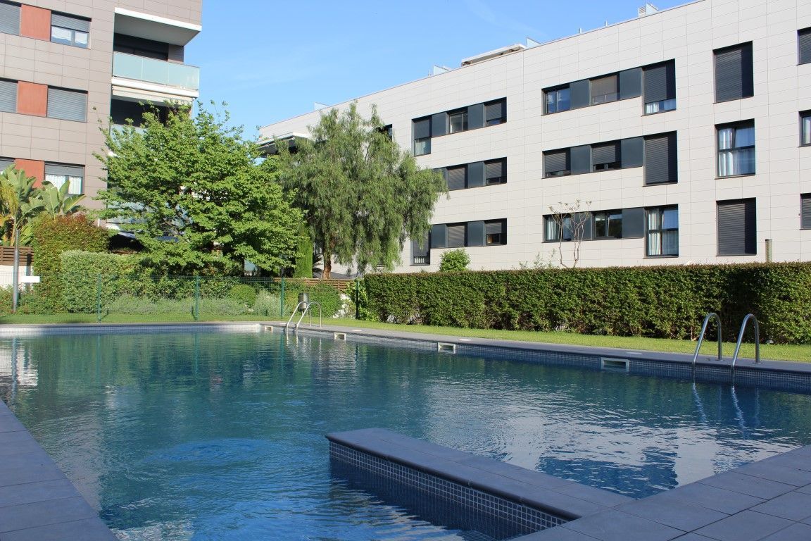 Swimming pool of Apartment for sale in Sitges  with Air Conditioner, Heating and Storage room