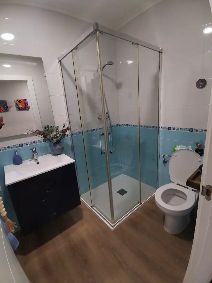 Bathroom of Houses for sale in Avilés  with Heating, Private garden and Parquet flooring