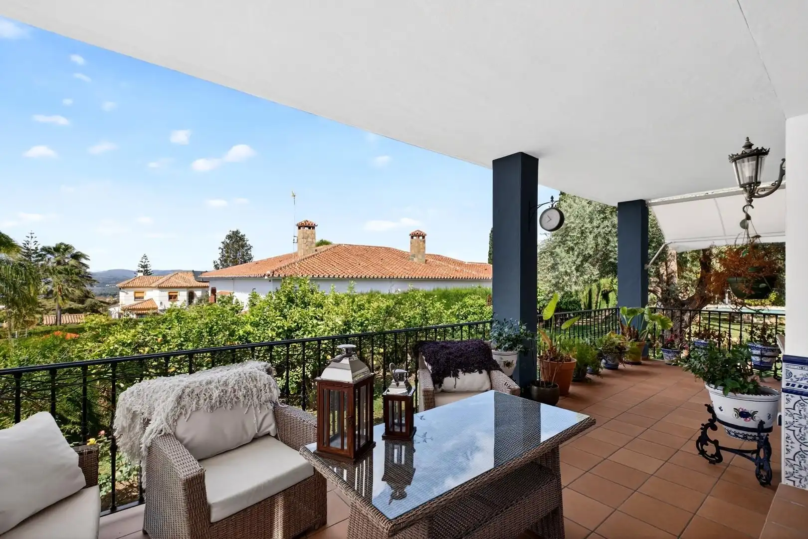 Terrassa de Casa o xalet en venda en Alhaurín de la Torre amb Aire condicionat, Calefacció i Jardí privat