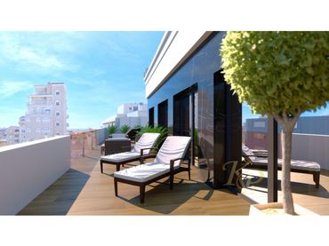Penthouse with pool for sale in Centro