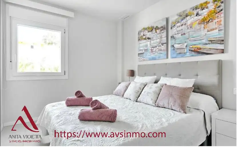 Habitación de Casa o chalet de alquiler en San Pedro del Pinatar con Aire acondicionado, Jardín privado y Amueblado