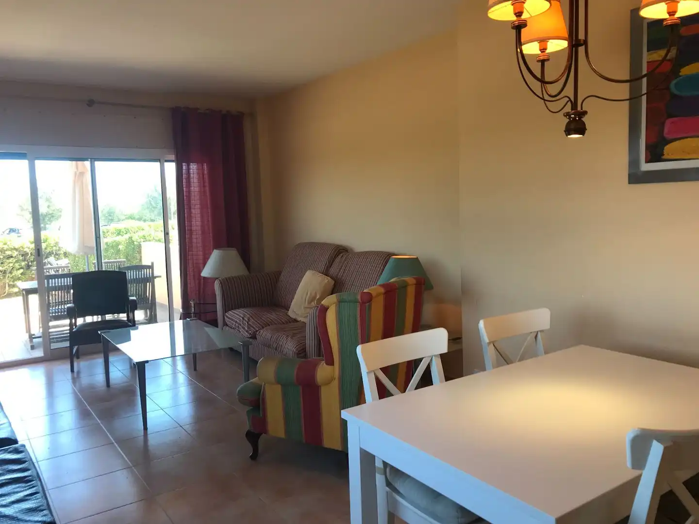 Menjador de Apartament en venda en Pals amb Calefacció, Jardí privat i Terrassa