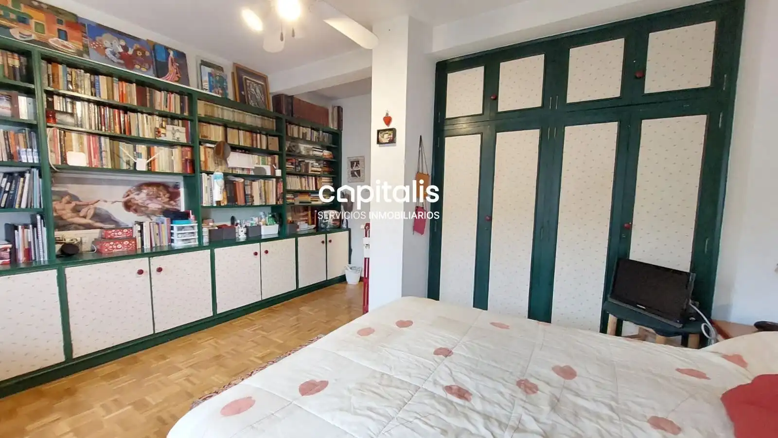 Schlafzimmer von Wohnung zum Verkauf in Madrid mit Klimaanlage, Heizung und Abstellraum
