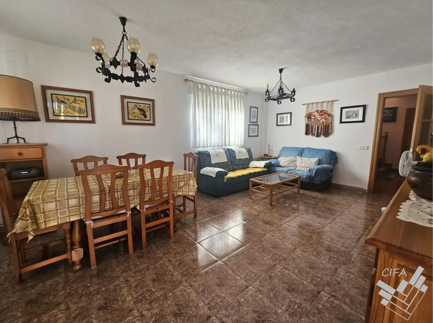 Sala d'estar de Casa o xalet en venda en Vinaròs amb Aire condicionat, Calefacció i Jardí privat