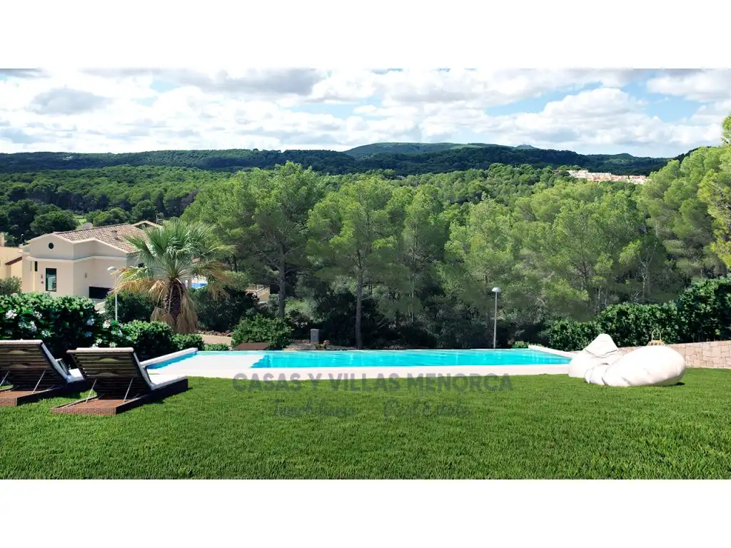 Jardín de Casa o chalet en venta en Es Mercadal