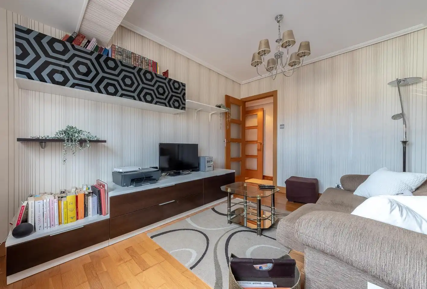 Sala de estar de Piso en venta en Bermeo con Terraza y Amueblado