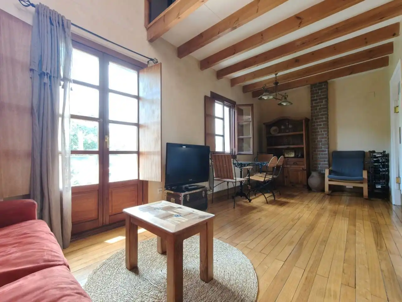 Living room of Flat for sale in Fruiz  with Heating, Private garden and Balcony