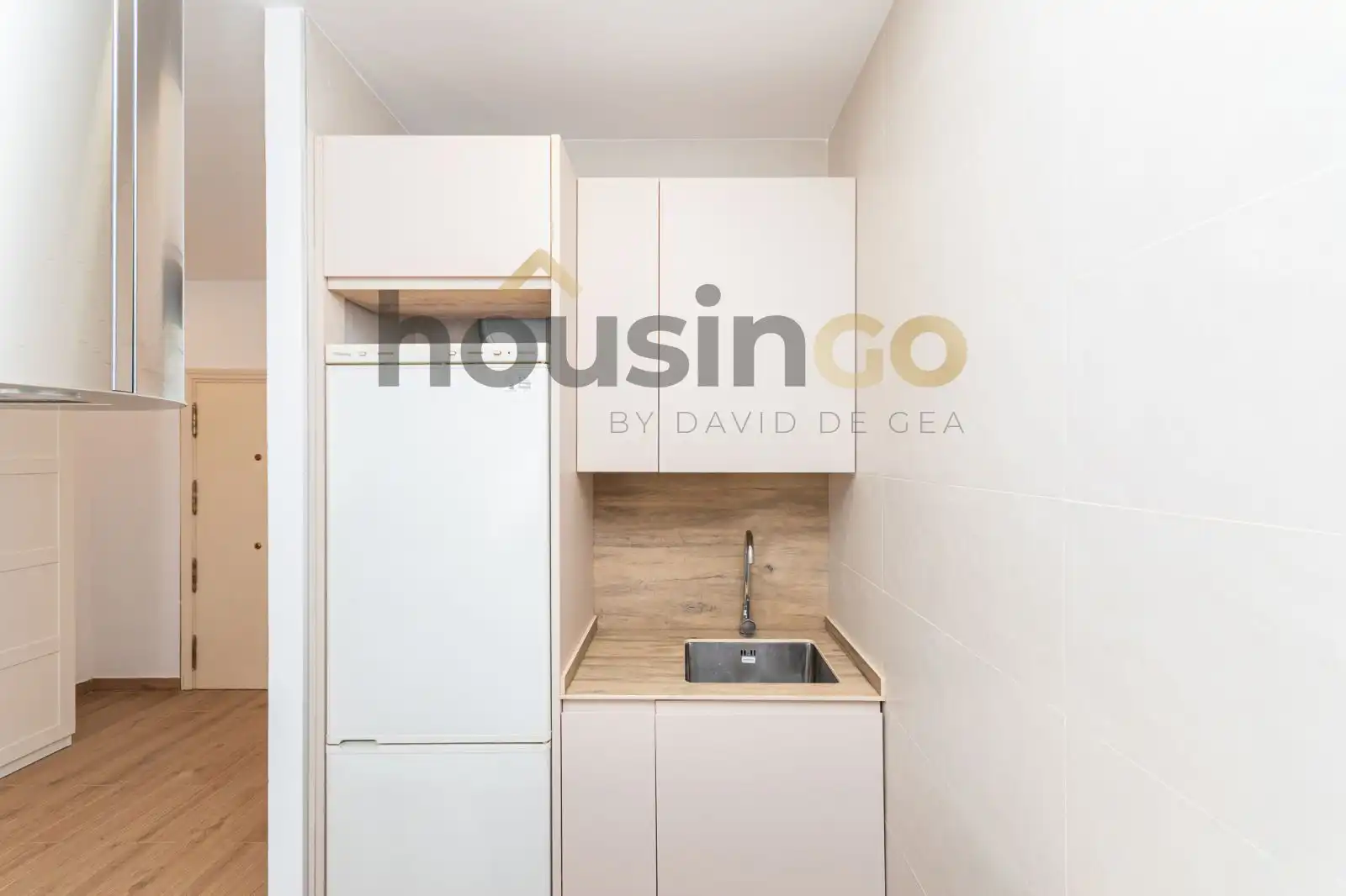Cuina de Dúplex de lloguer en Madrid amb Aire condicionat, Calefacció i Moblat
