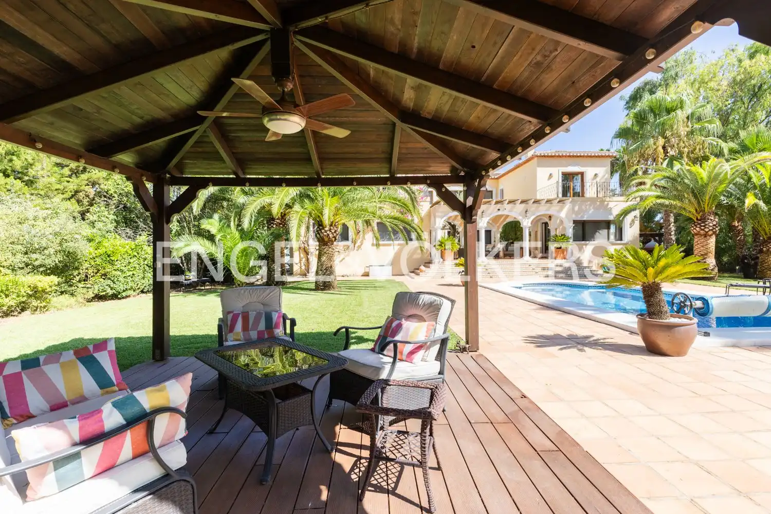 Terrace of Houses for sale in Pedreguer  with Air Conditioner, Heating and Private garden