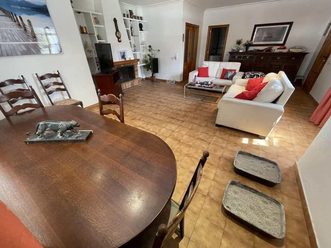 Sala de estar de Casa o chalet en venta en Benferri con Aire acondicionado, Calefacción y Terraza