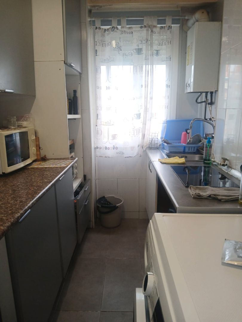 Kitchen of Flat for sale in  Madrid Capital  with Terrace