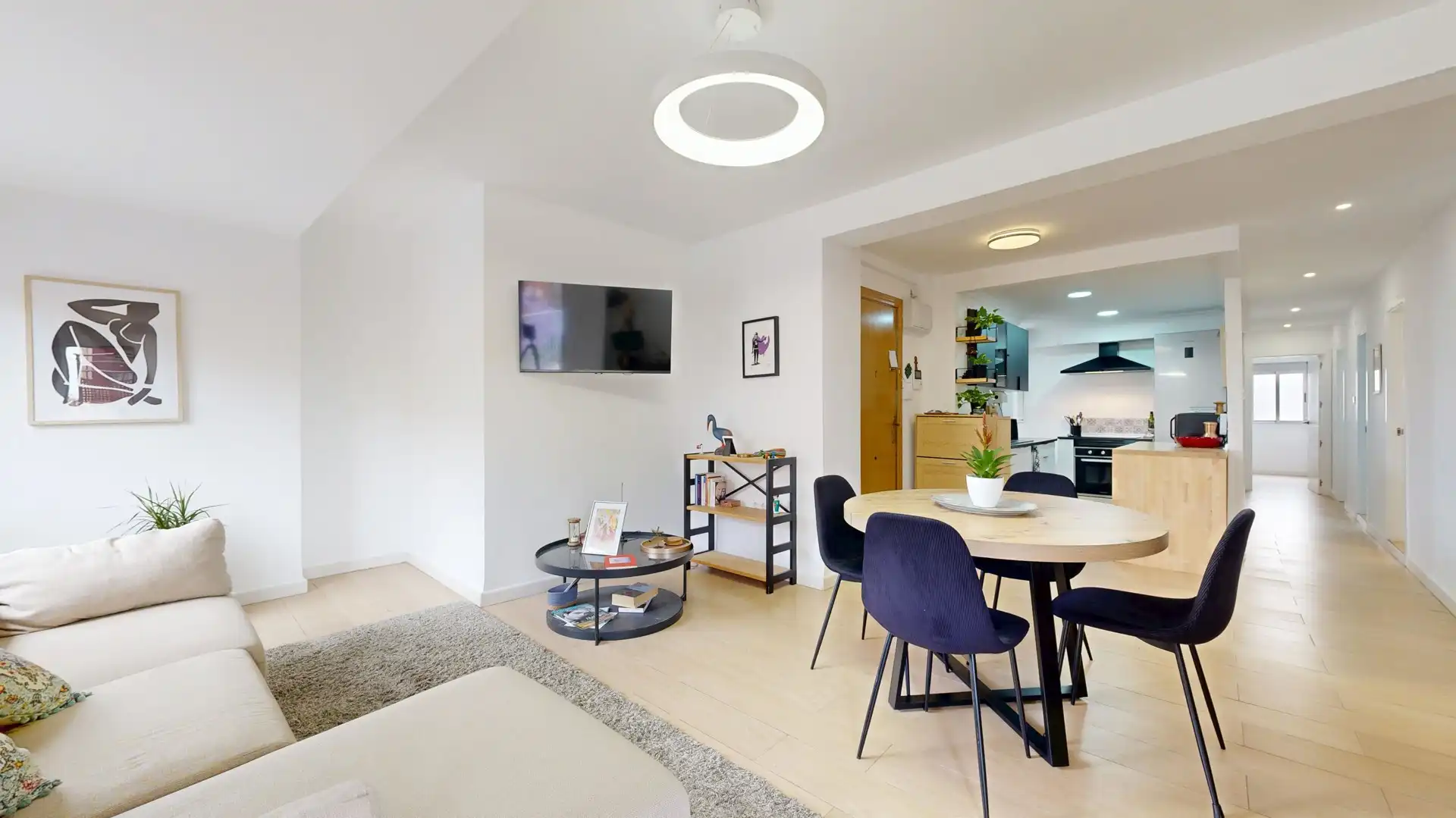 Sala de estar de Piso en venta en Torrent con Amueblado