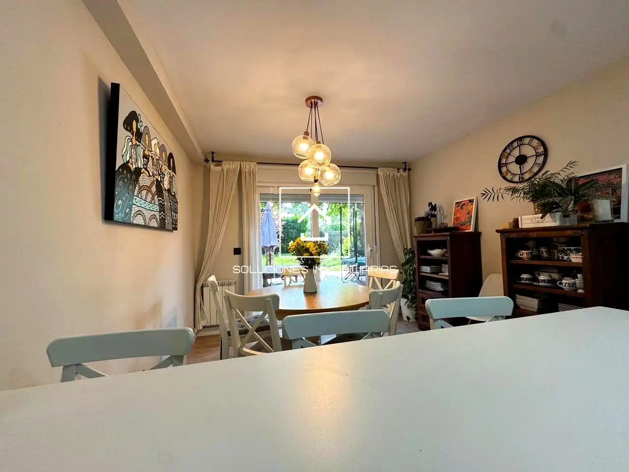 Comedor de Casa o chalet en venta en Rivas-Vaciamadrid con Aire acondicionado, Jardín privado y Terraza