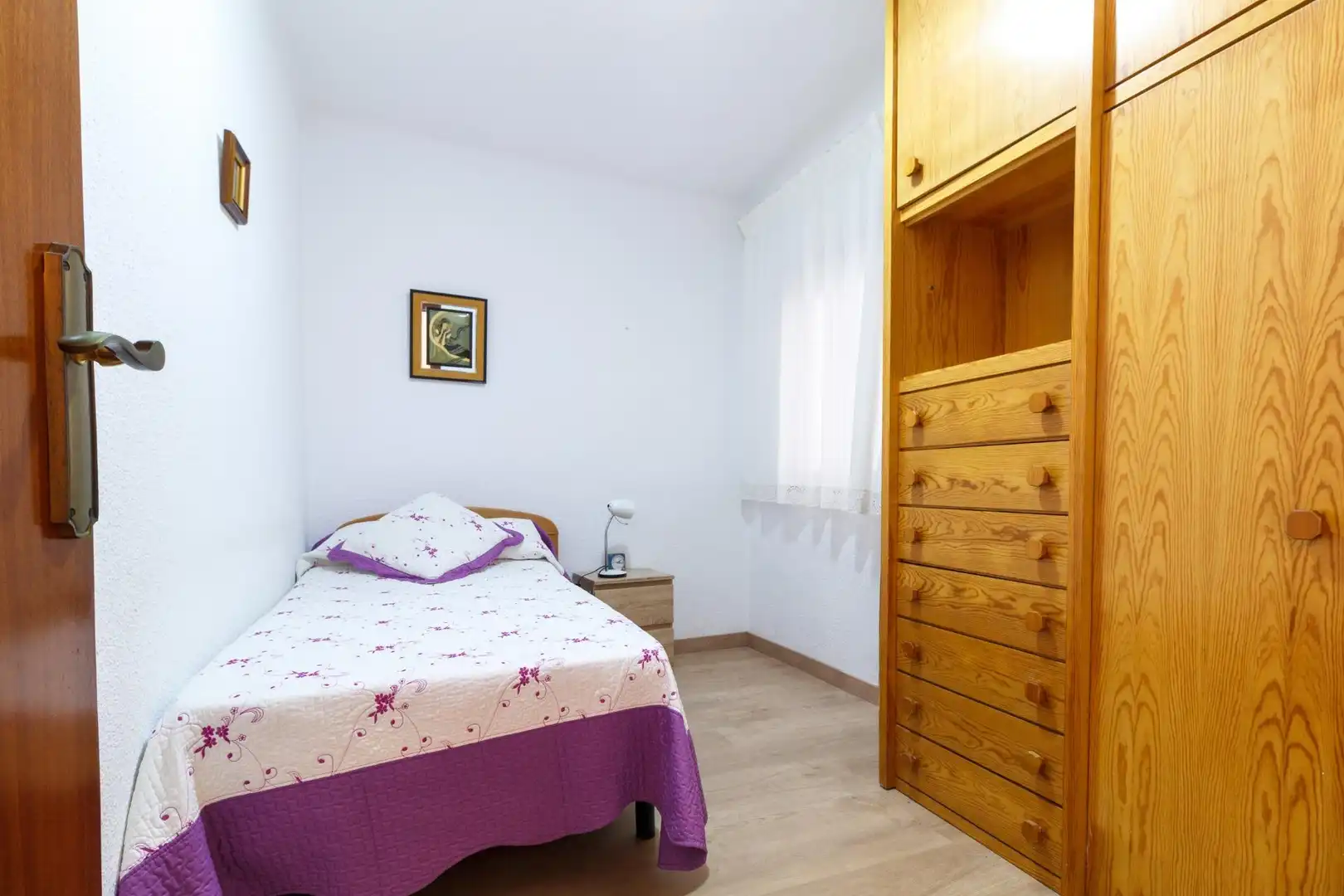 Schlafzimmer von Wohnung zum Verkauf in Viladecans mit Klimaanlage, Parkett und Balkon