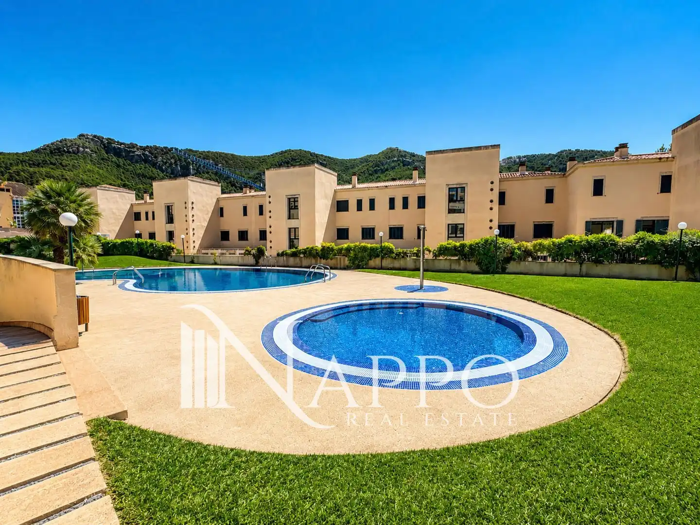 Swimming pool of Flat for sale in Andratx  with Air Conditioner, Heating and Terrace