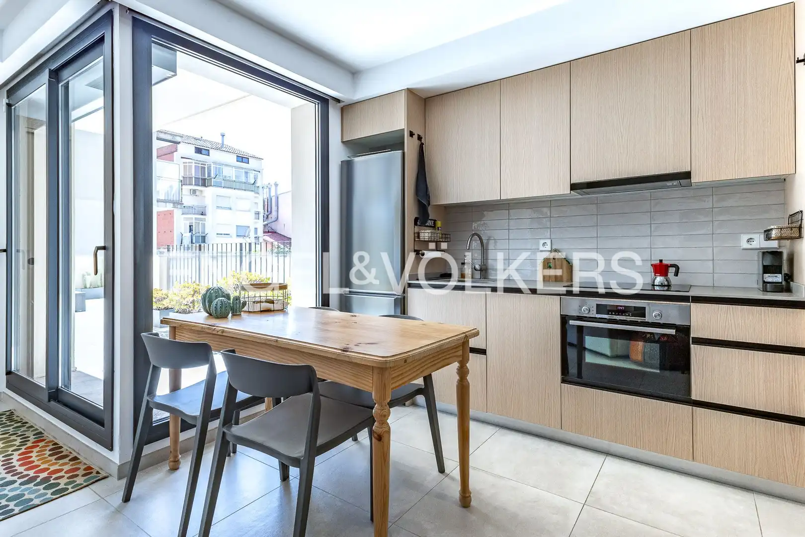 Terraza de Piso en venta en Sant Cugat del Vallès con Aire acondicionado, Calefacción y Jardín privado