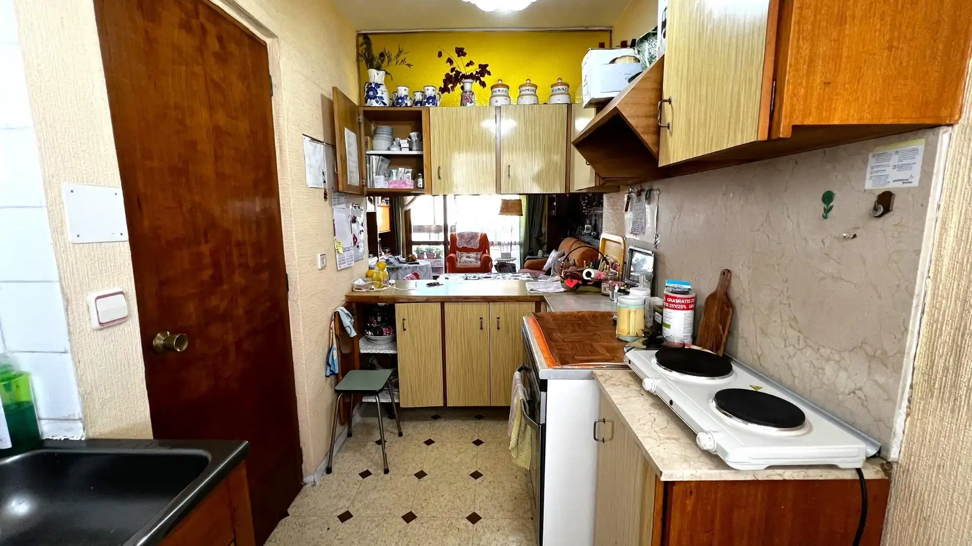 Cocina de Piso en venta en Madrid con Calefacción, Jardín privado y Parquet