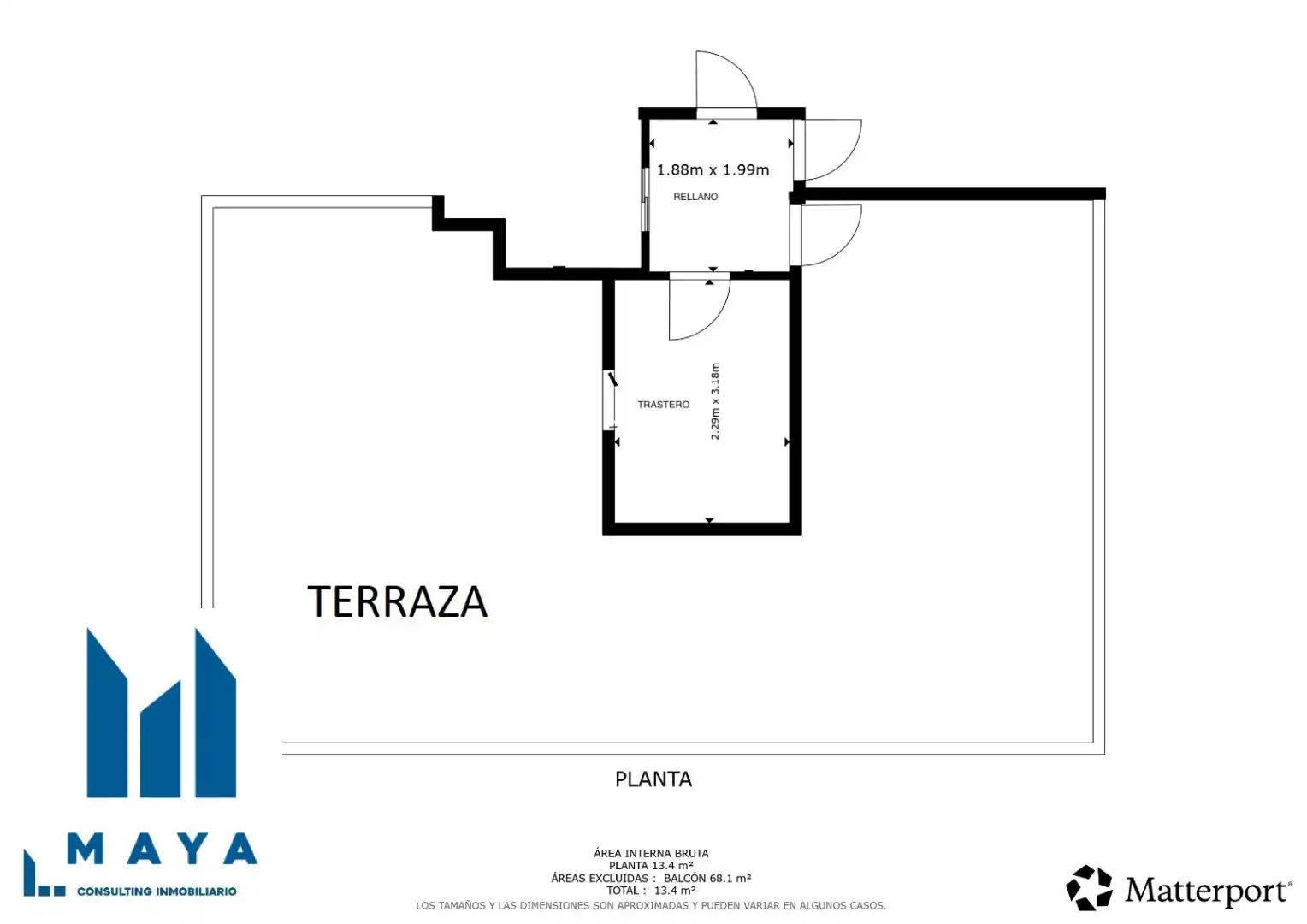 Dachboden zum Verkauf in Leganés mit Klimaanlage, Heizung und Terrasse