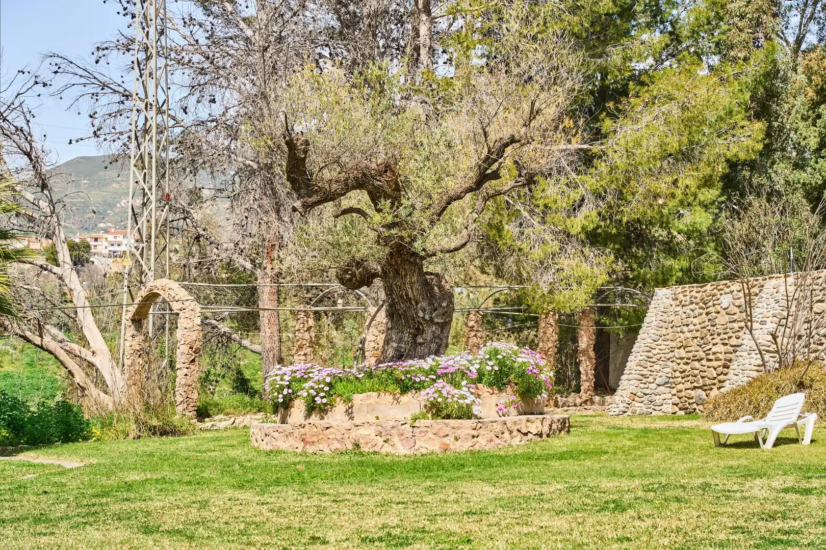 Jardí de Finca rústica en venda en Órgiva amb Jardí privat, Terrassa i Moblat