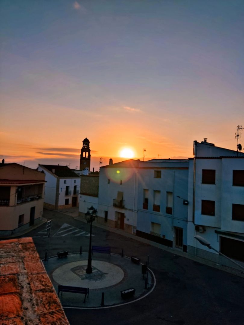 Exterior view of Single-family semi-detached to rent in San Rafael del Río  with Heating, Furnished and Oven