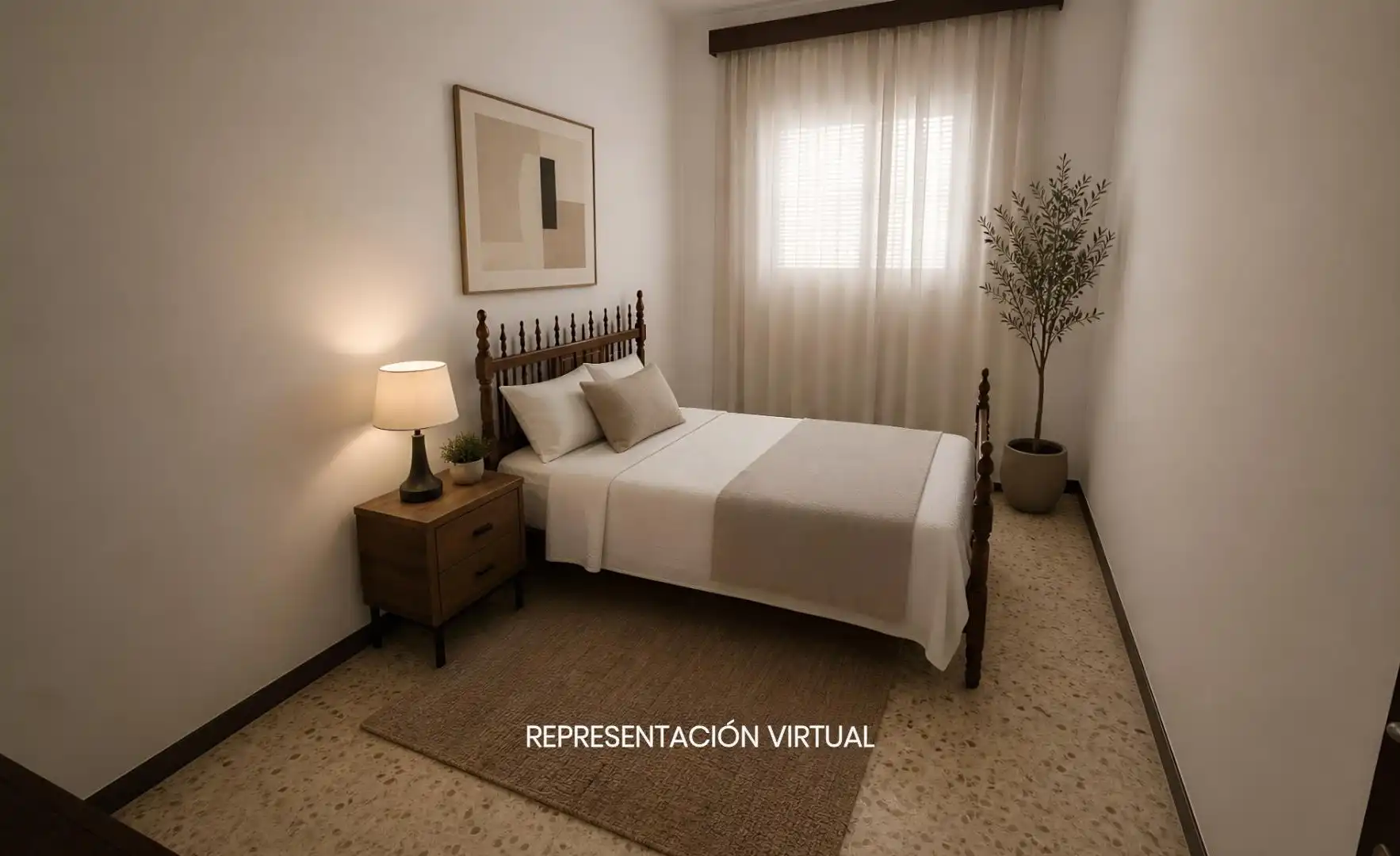 Habitación de Casa o chalet en venta en Villafranca de los Caballeros con Jardín privado, Terraza y Amueblado