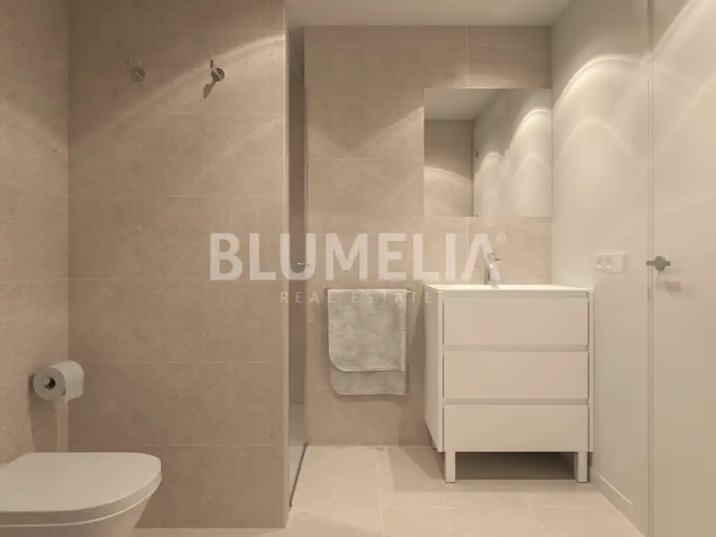 Bany de Apartament en venda en Oliva amb Aire condicionat, Calefacció i Jardí privat