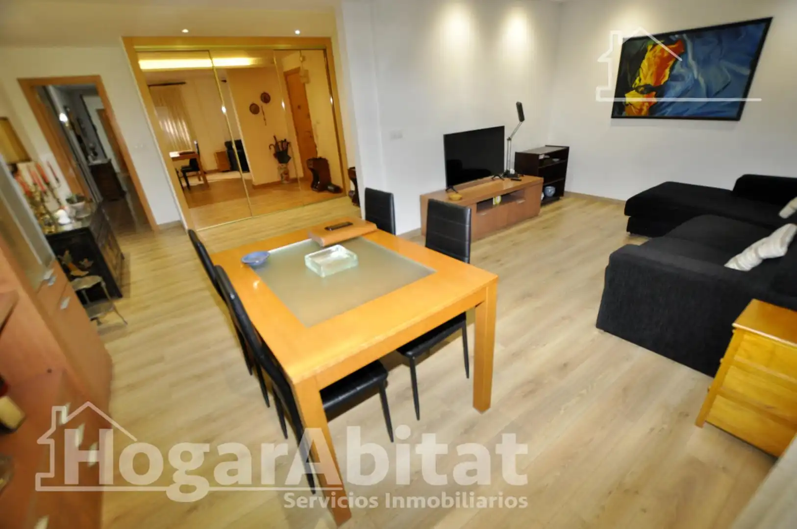 Sala de estar de Piso en venta en Valencia con Aire acondicionado y Calefacción